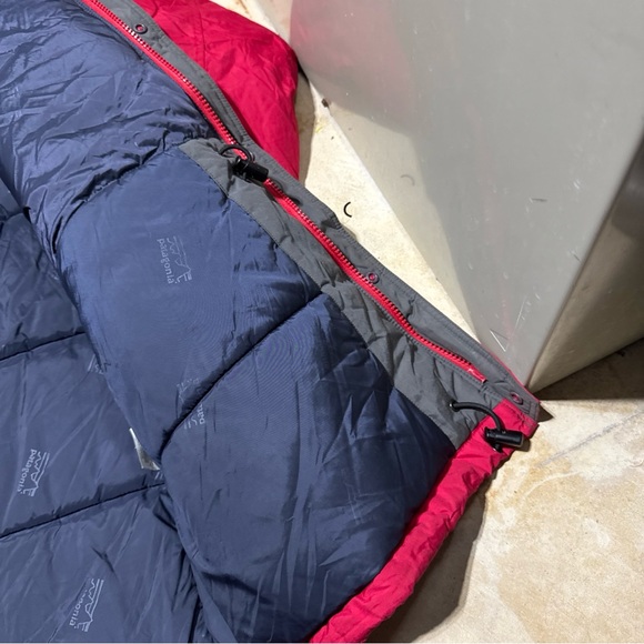 RARE 1997 Vintage Patagonia Down Insulated DAS Puffer Jacket Parka Red Mens M - Picture 6 of 11
